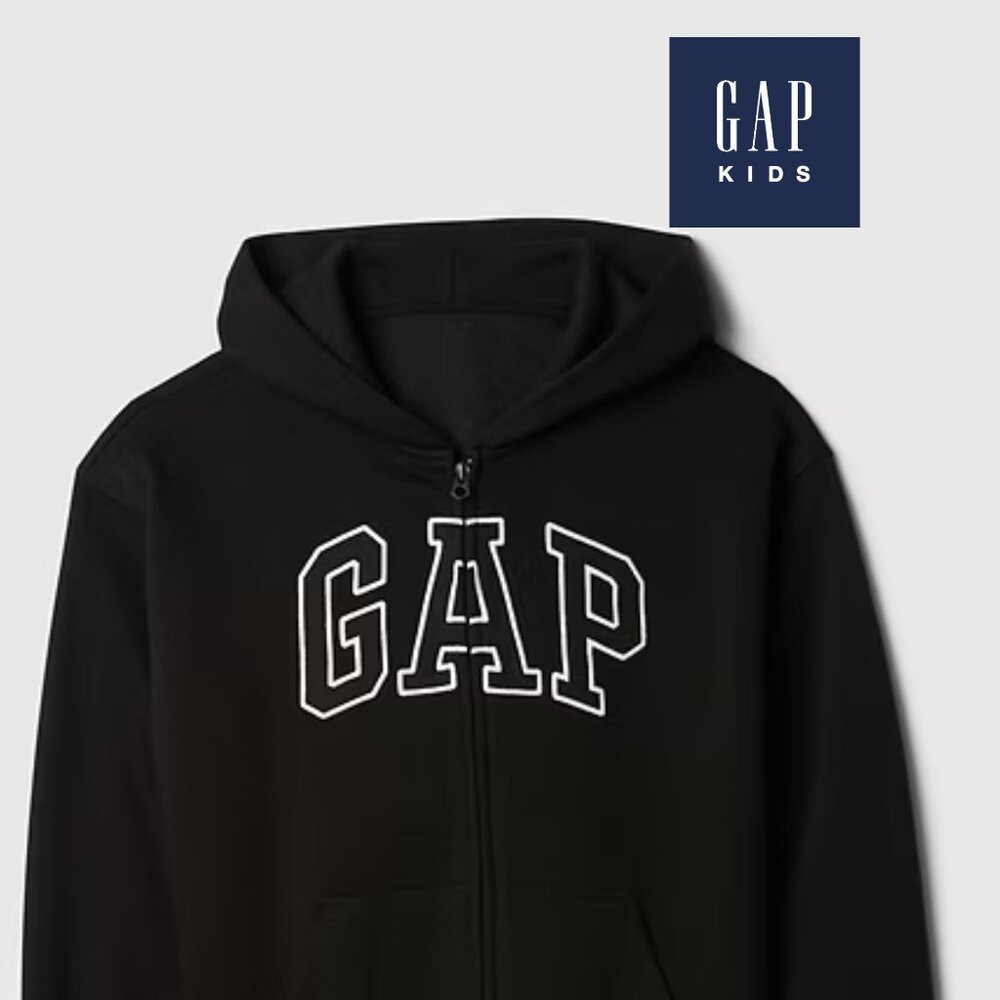 Kids Gap Vintage Soft Logo Zip Hoodie